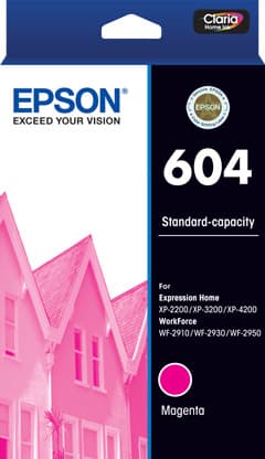 EPSON EPSON 604 STD CYAN INK 5614397