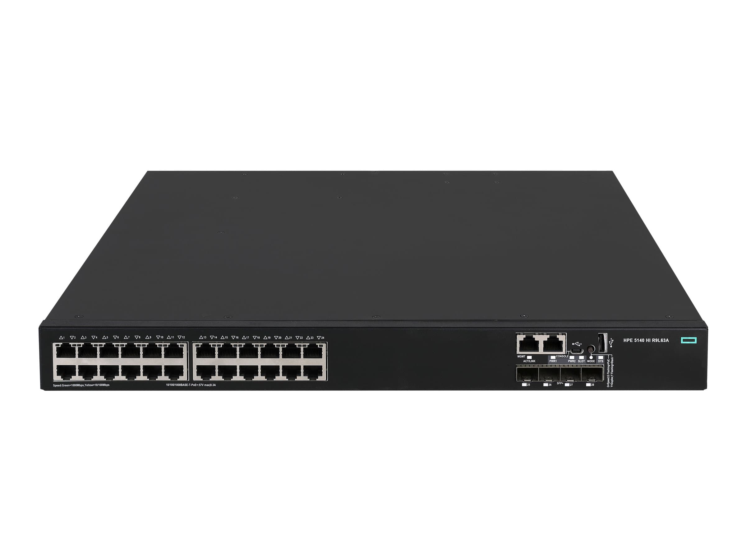 ARUBA ARUBA 5140 24G POE+ 4SFP+ 1-SLOT HI SW 5646131
