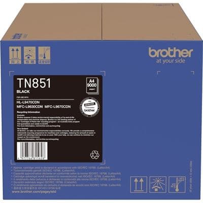BROTHER BROTHER TN851BK BLACK TONER CARTRIDGE 5684376