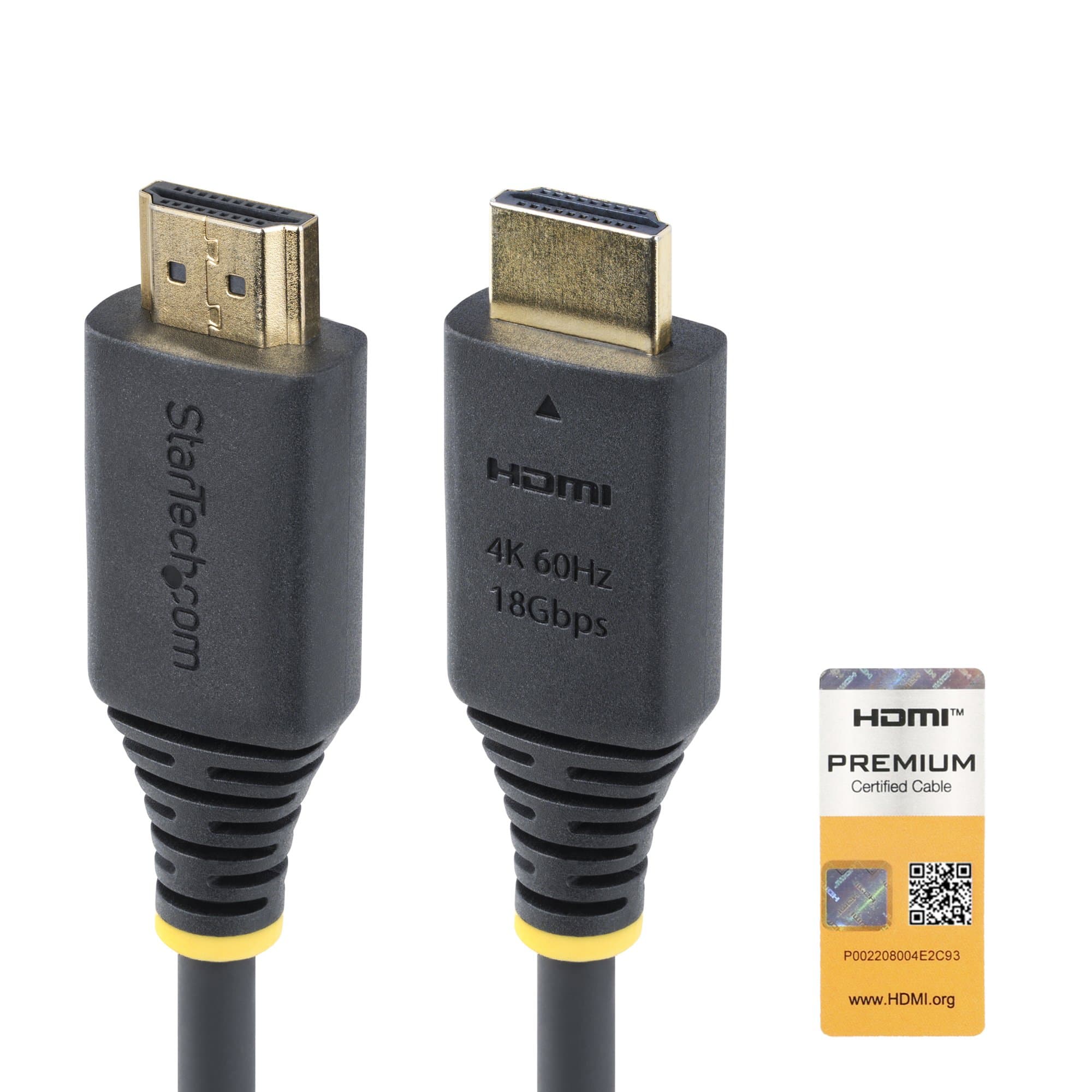 StarTech.com StarTech.com 1.5m Premium Certified HDMI Cable 4K60 6340314
