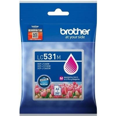 BROTHER BROTHER LC531M Magenta Ink 6645664