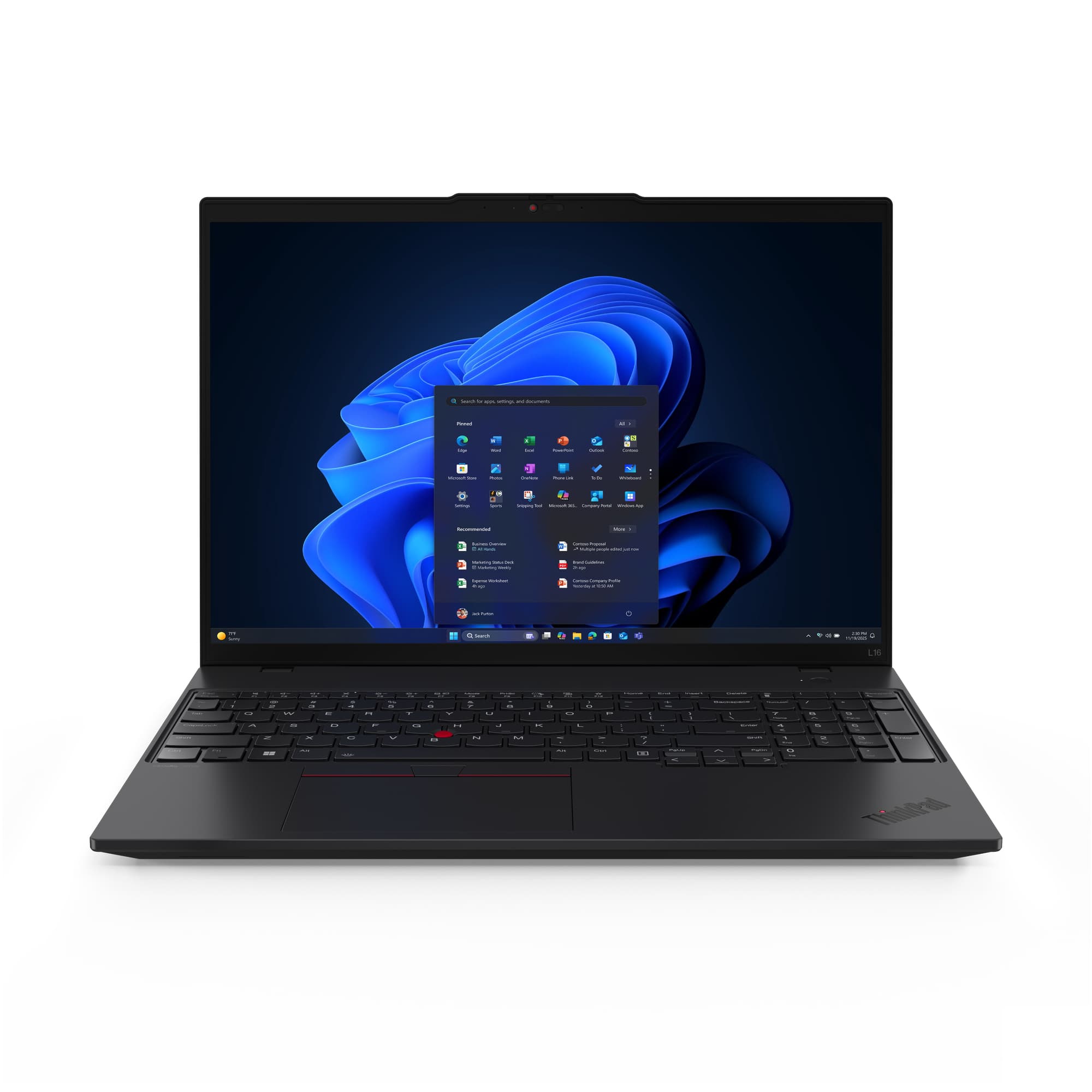 LENOVO LENOVO L16-2 AMD R5 Pro 340 32G 512G W11P 3YOS 6678855