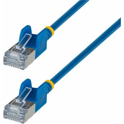 StarTech.com 1m Black Ultra Slim CAT6a Cable 6839620
