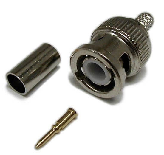 Dynamix DYNAMIX 3 pcs RG58, 50ohm, BNC Connector Crimp Type BNC-CTC