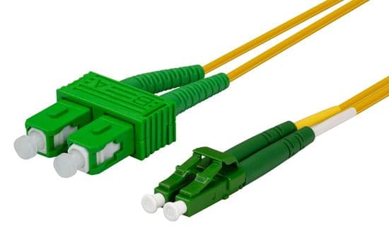 Dynamix DYNAMIX 1M 9u LC APC/SC APC Duplex Single Mode G657A1 Bend Insensitive FSM-LCASCA-1