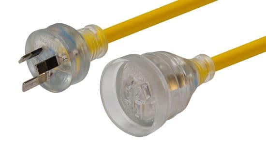 Dynamix DYNAMIX 15M 240v Heavy Duty Power Extension Lead (3 Core 1.0mm) PEXT-HD15