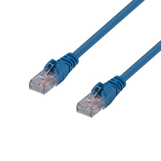 Dynamix DYNAMIX 30m Cat6 Blue UTP Patch Lead (T568A Specification) 250MHz PLE-C6A-30