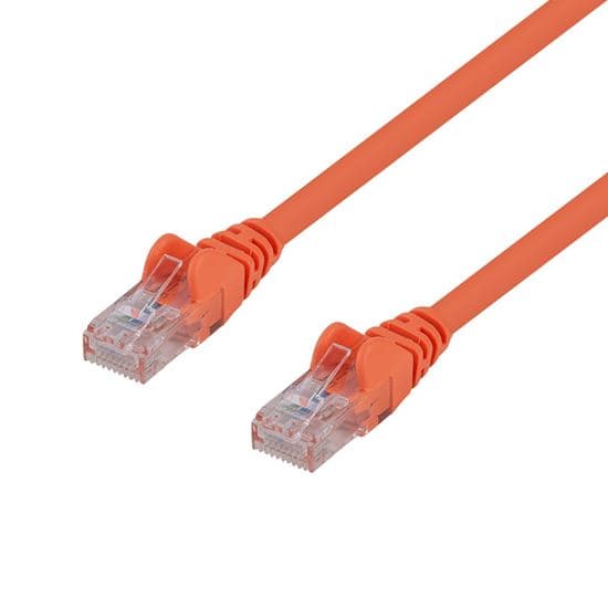 Dynamix DYNAMIX 0.75m Cat6 Orange UTP Patch Lead (T568A Specification) 250MHz PLO-C6A-TQ