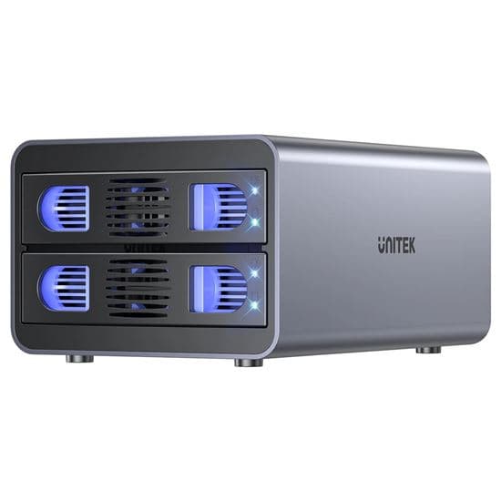 Unitek UNITEK 2-Bay External Hard Drive Enclosure. S1308A