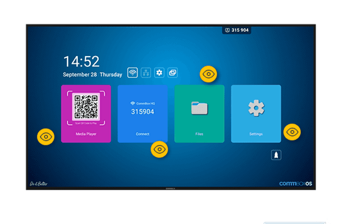 CommBox CommBox 65"" 4K Intelligent Gen2 Commercial Display # 511773