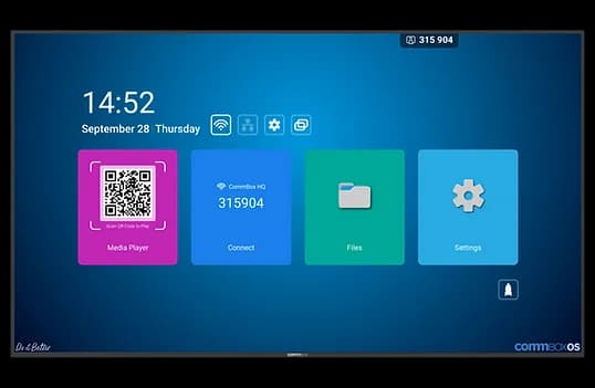 CommBox CommBox 86"" 4K Intelligent Gen2 Commercial Display # 511775