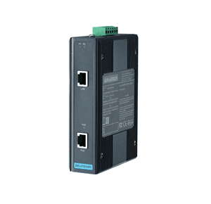 Advantech Advantech EKI-2701HPI 1GbE PoE Injector 24-48VDC Input -40~75C AQ7046