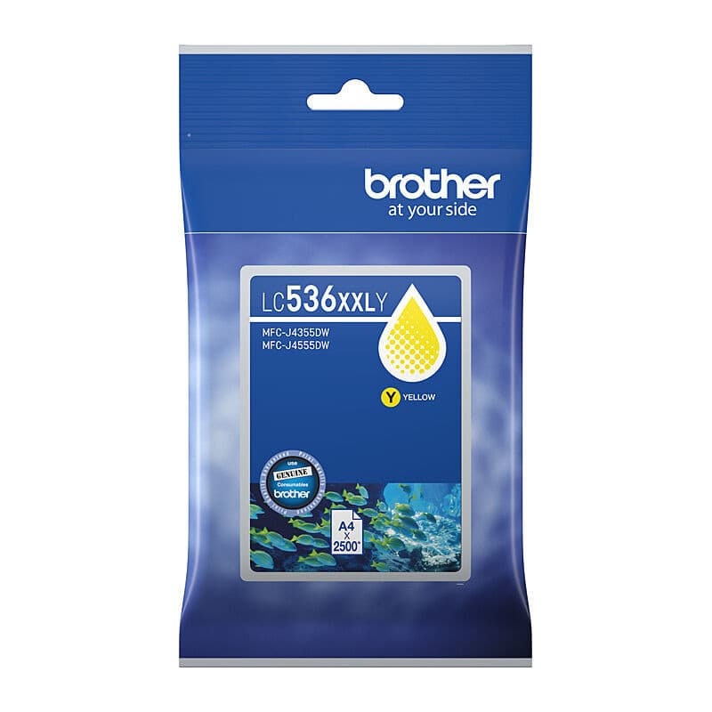 Brother Brother LC536XXLY Yellow Ink Cartridge LC536XXLY