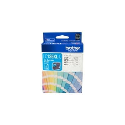 Brother Brother LC135XLC Cyan High Yield Ink Cartridge LC135XLC