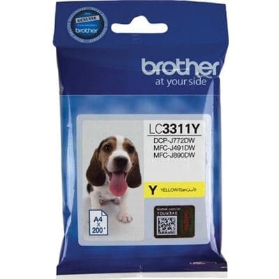 Brother Brother LC3311Y Yellow Ink Cartridge LC3311Y