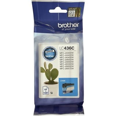 Brother Brother LC436C Cyan Ink Cartridge LC436C