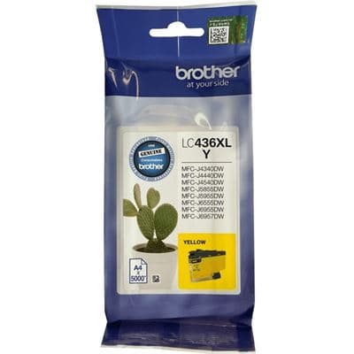 Brother Brother LC436XLY Yellow Ink Cartridge LC436XLY