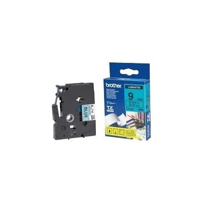 Brother Brother TZe-521 9mm x 8m Black on Blue Tape TZE521