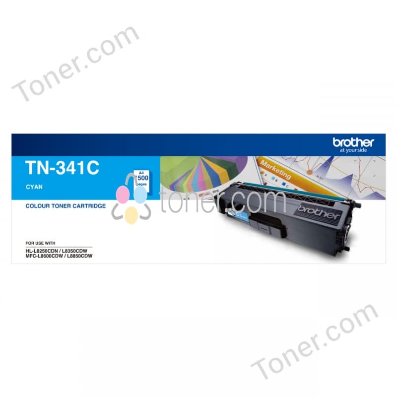 Brother Brother TN-341C Cyan Toner TN341C