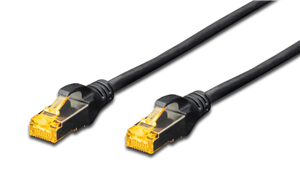 Digitus Digitus S-FTP CAT6A Patch Lead - 1M Black CA9310K