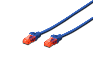Digitus Digitus UTP CAT6 Patch Lead - 0.2M Blue CA9601B