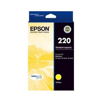 Epson Epson 220 Yellow Ink Cartridge C13T293492