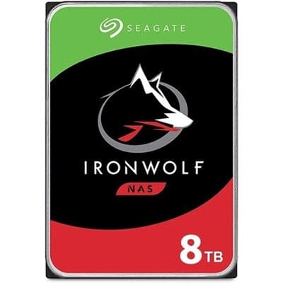 Seagate Seagate IronWolf 8TB SATA 3.5" 256MB 5400RPM NAS HDD 3yr ST8000VN002