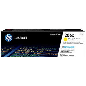 HP HP 206X Yellow High Yield Toner W2112X