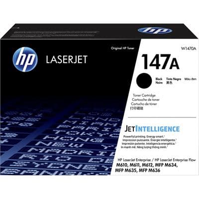 HP HP 147A Black Toner Cartridge W1470A
