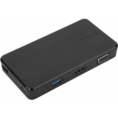 Targus USB 3.0 & USB-C Dual Travel Dock DSU100US