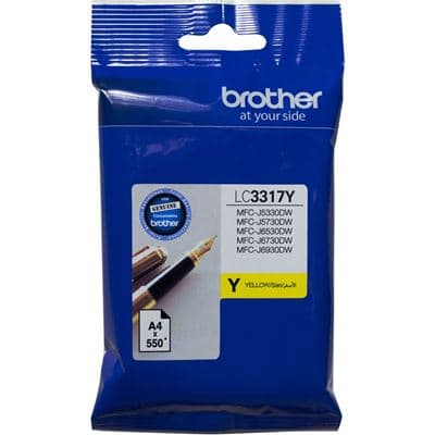 Brother Brother LC3317 Yell Ink Cart B3317Y