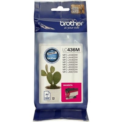 Brother Brother LC436 Magenta Ink Cart B436M