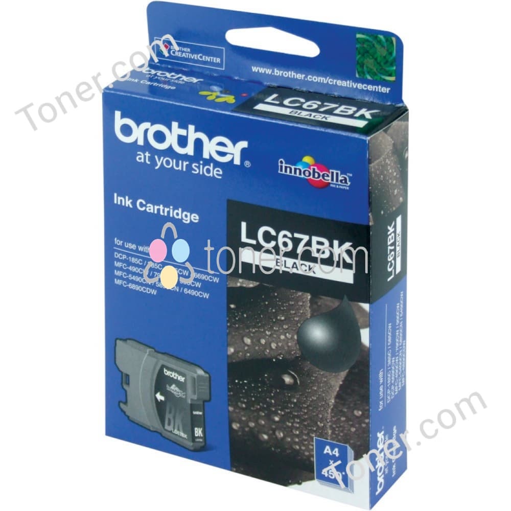 Brother Brother LC67 Black Ink Cart B67B