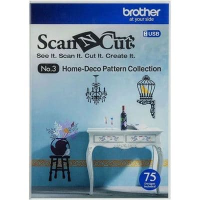 Brother ScanNCut CAUSB3 Collection BCAUSB3