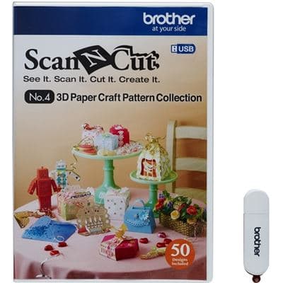 Brother ScanNCut CAUSB4 Collection BCAUSB4