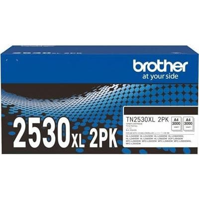 Brother Brother TN2530XL Blk Toner 2Pk BN2530XL2PK