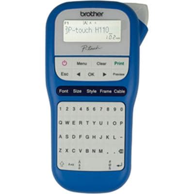 Brother Brother PTH110 P-Touch Blue BPT110BW