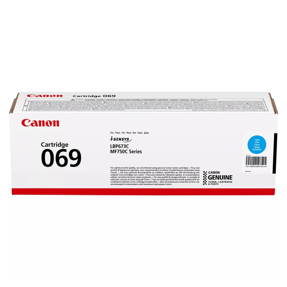 Canon Canon CART069C Cyan Toner CART069C