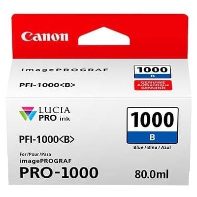 Canon Canon PFI1000 Blue Ink Cart CI1000B
