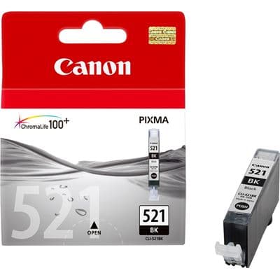 Canon Canon CLI521 Black Ink Cart CI521B