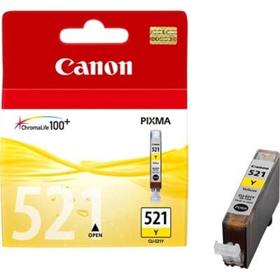 Canon Canon CLI521 Yellow Ink Cart CI521Y
