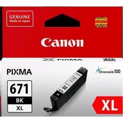 Canon Canon CLI671XL Black Ink Cart CI671XLB