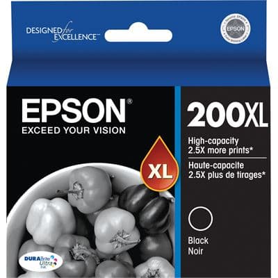 Epson Epson 200 HY Black Ink Cart E200BXL