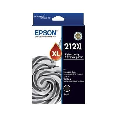 Epson Epson 212 HY Black Ink Cart E212BXL