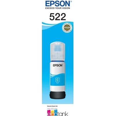 Epson Epson 522 Cyan Ink Bottle E522C