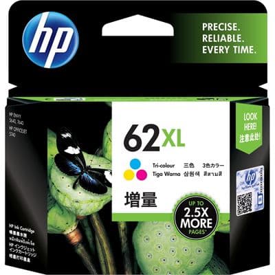 HP HP #62XL Tri Col Ink C2P07AA HI62CXL
