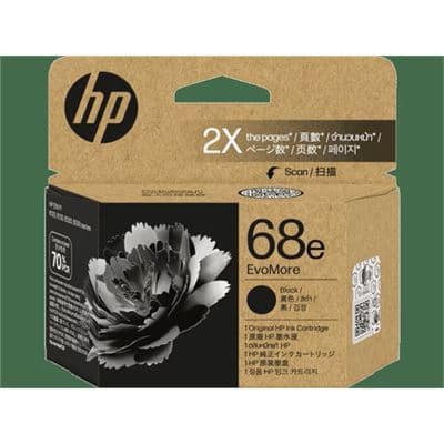 HP HP #68e Black Ink 7FP22TA HI68EB