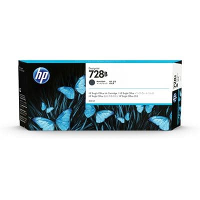 HP HP #728 300ml Matte Blk 3WX30A HI728MBN