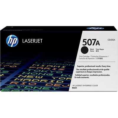 HP HP #507A Black Toner CE400A HTCE400