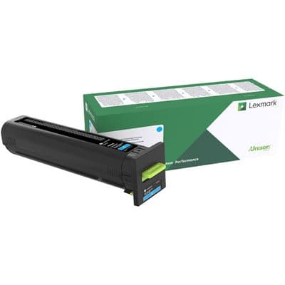 Lexmark Lexm 72K60C0 Cyan Toner LX726C